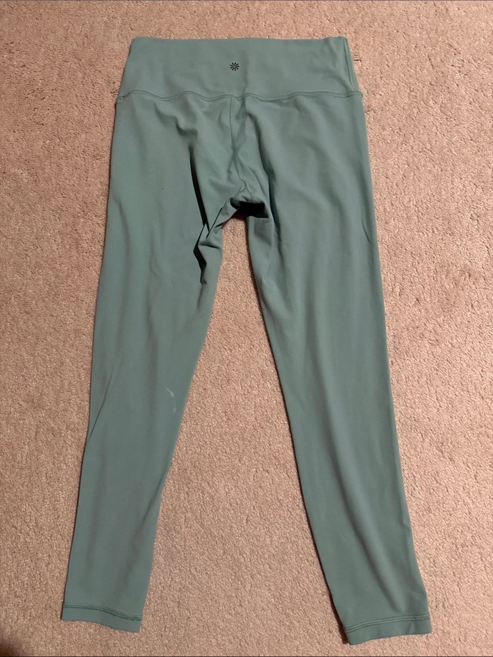 Athleta Sage Green High-Rise Leggings